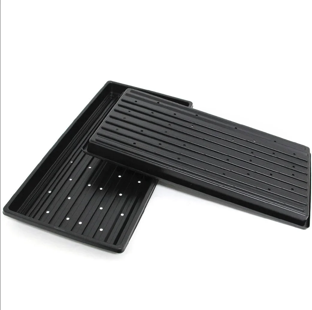 1020 Microgreens Growing Trays WITH Holes 10" x 20" (Shallow - With Holes) - Image 3