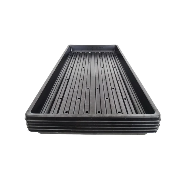 1020 Microgreens Growing Trays WITH Holes 10" x 20" (Shallow - With Holes) - Image 4