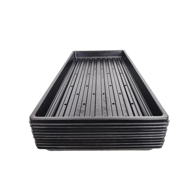 1020 Microgreens Growing Trays WITH Holes 10" x 20" (Shallow - With Holes) - Image 5