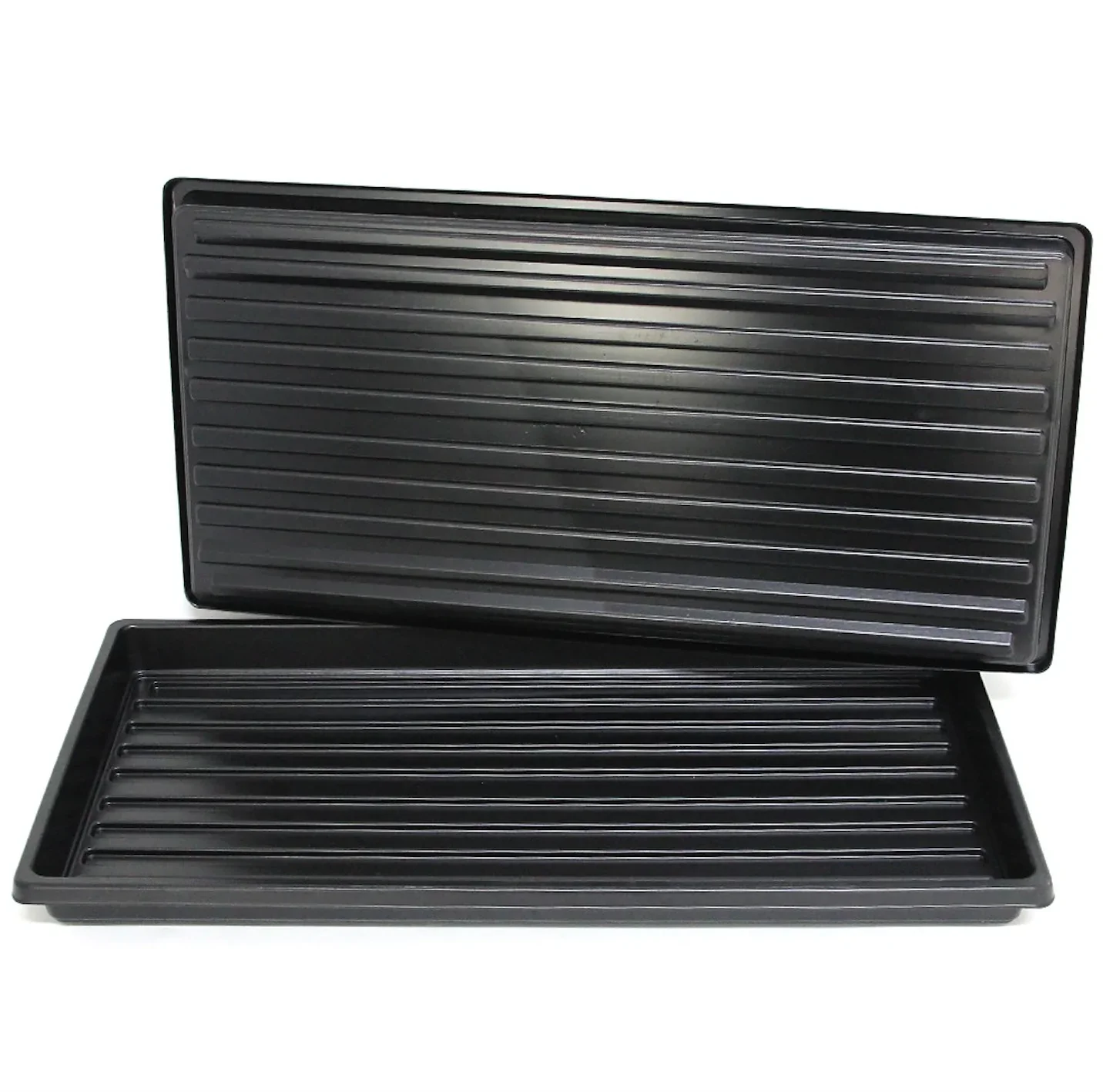1020 Microgreens Growing Trays WITHOUT Holes 10" x 20" (Shallow - Without Holes) - Image 3