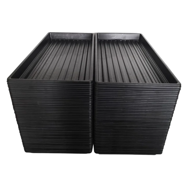 1020 Microgreens Growing Trays WITHOUT Holes 10" x 20" (Shallow - Without Holes) - Image 7