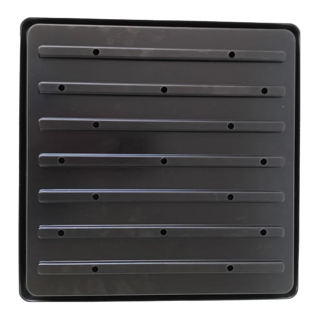 1010 Microgreens Growing Trays WITH Holes 10" x 10" (Shallow) - Image 4