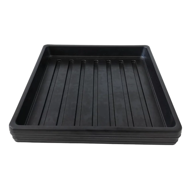 1010 Microgreens Growing Trays WITHOUT Holes 10" x 10" (Shallow) - Image 4