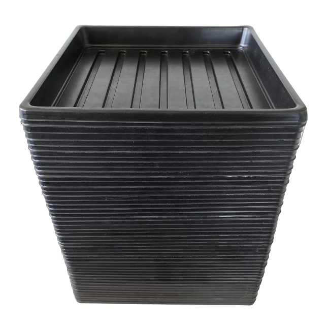 1010 Microgreens Growing Trays WITHOUT Holes 10" x 10" (Shallow) - Image 6