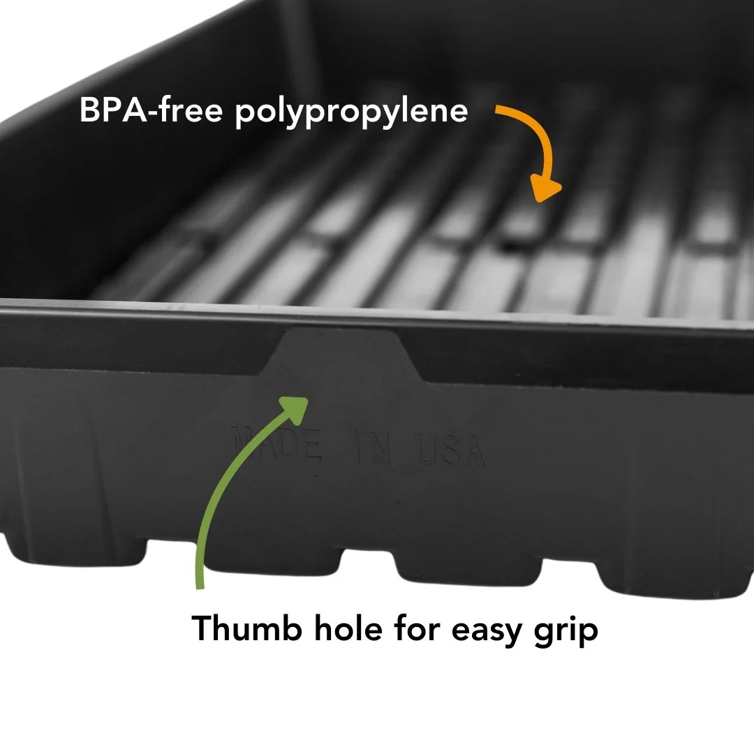 Deep 1020 Bootstrap Farmer Trays | With Holes | Heavy Duty Microgreens Or Seedling Trays - Image 6