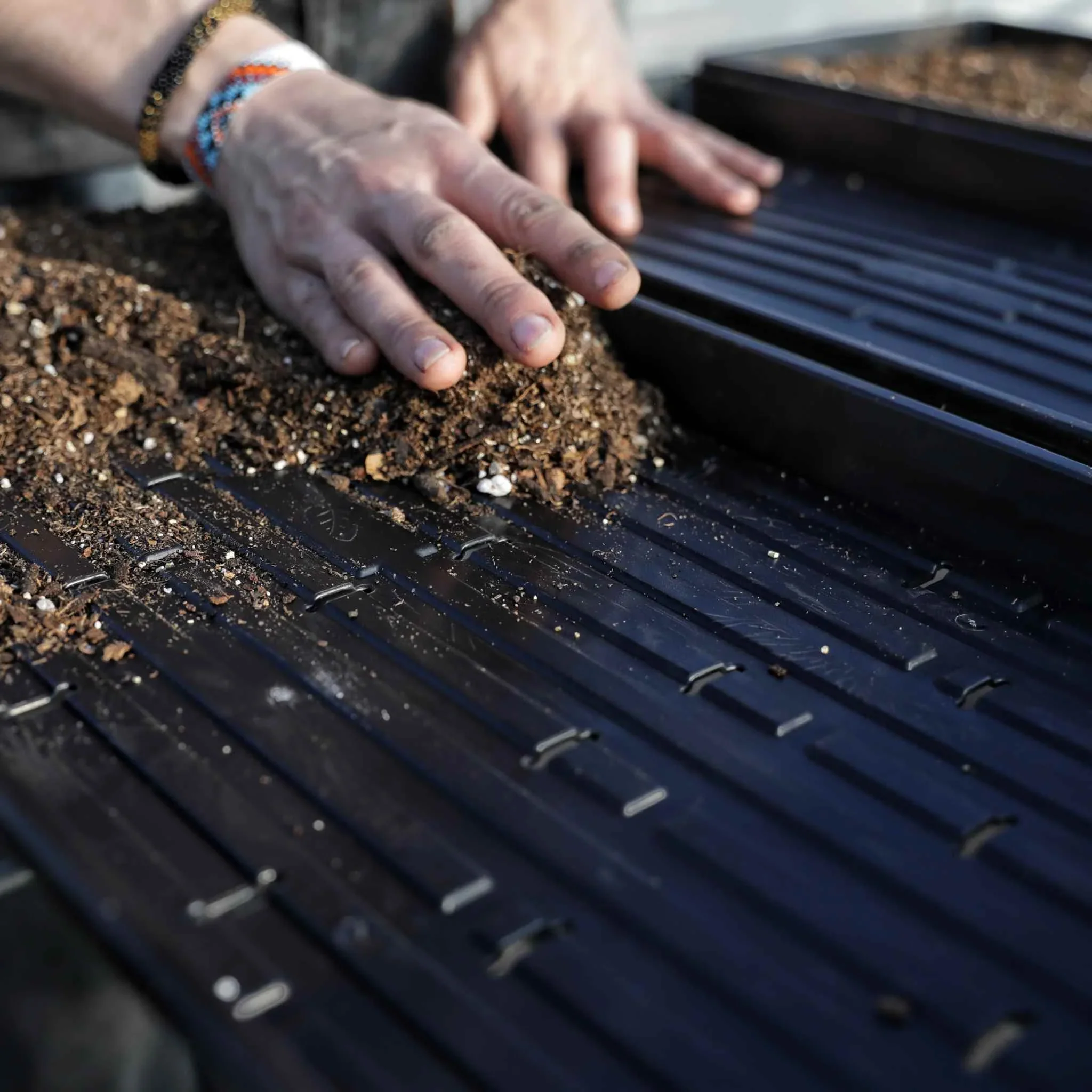 1020 Bootstrap Farmer Shallow Trays | With Holes | Heavy Duty Microgreens Or Seedling Trays - Image 4