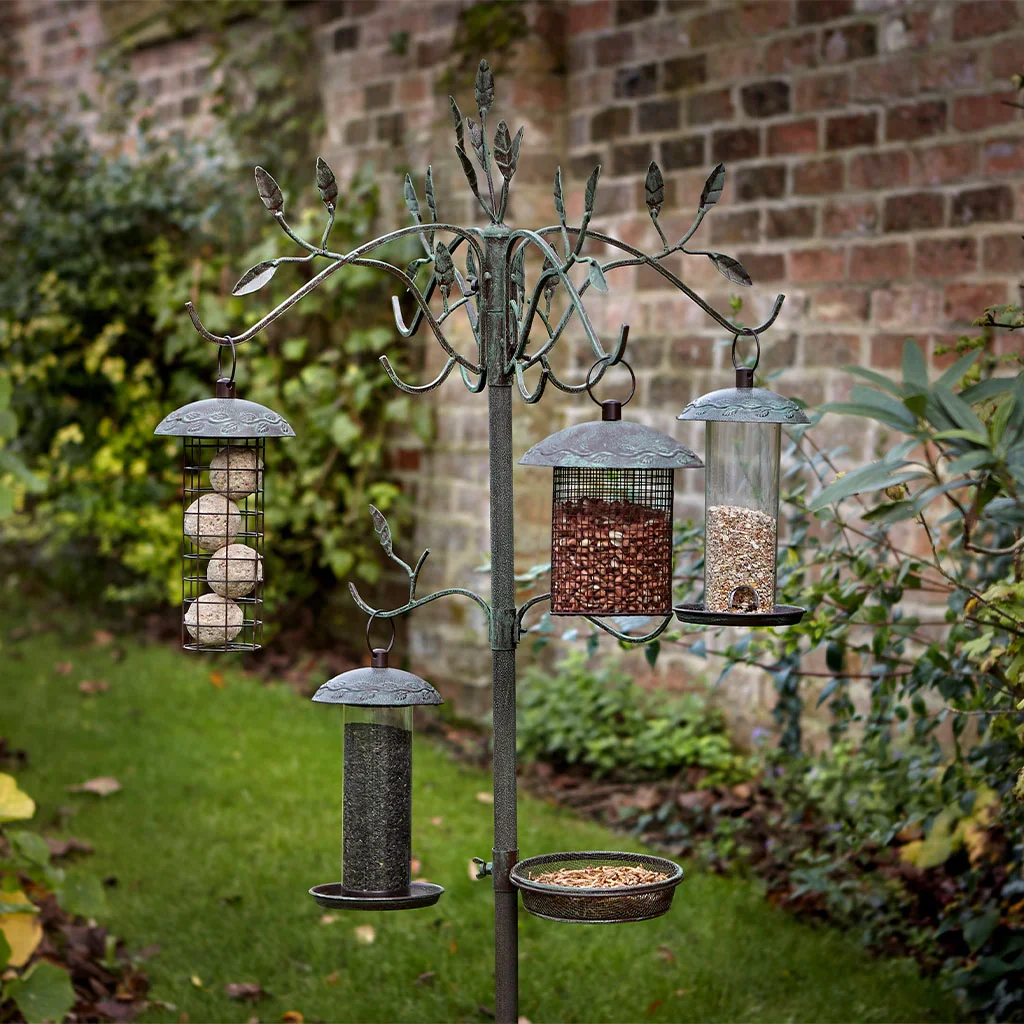 Decorative Secret Garden Bird Feeding Station - Image 5