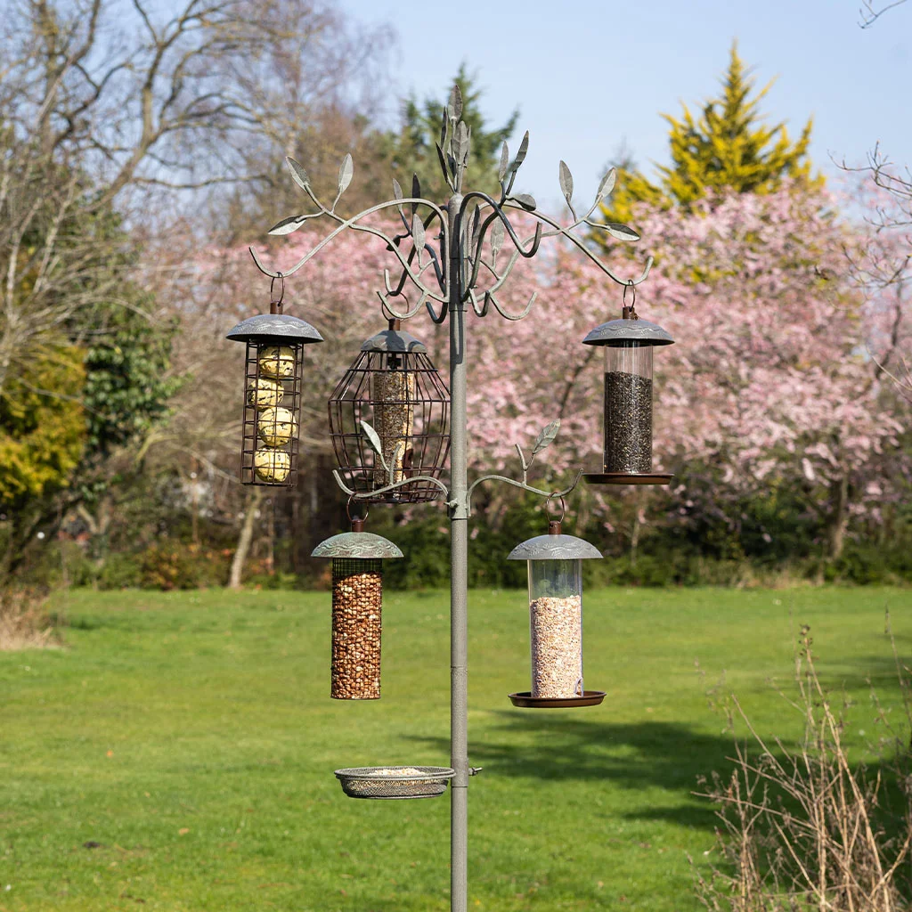Decorative Secret Garden Bird Feeding Station - Image 6