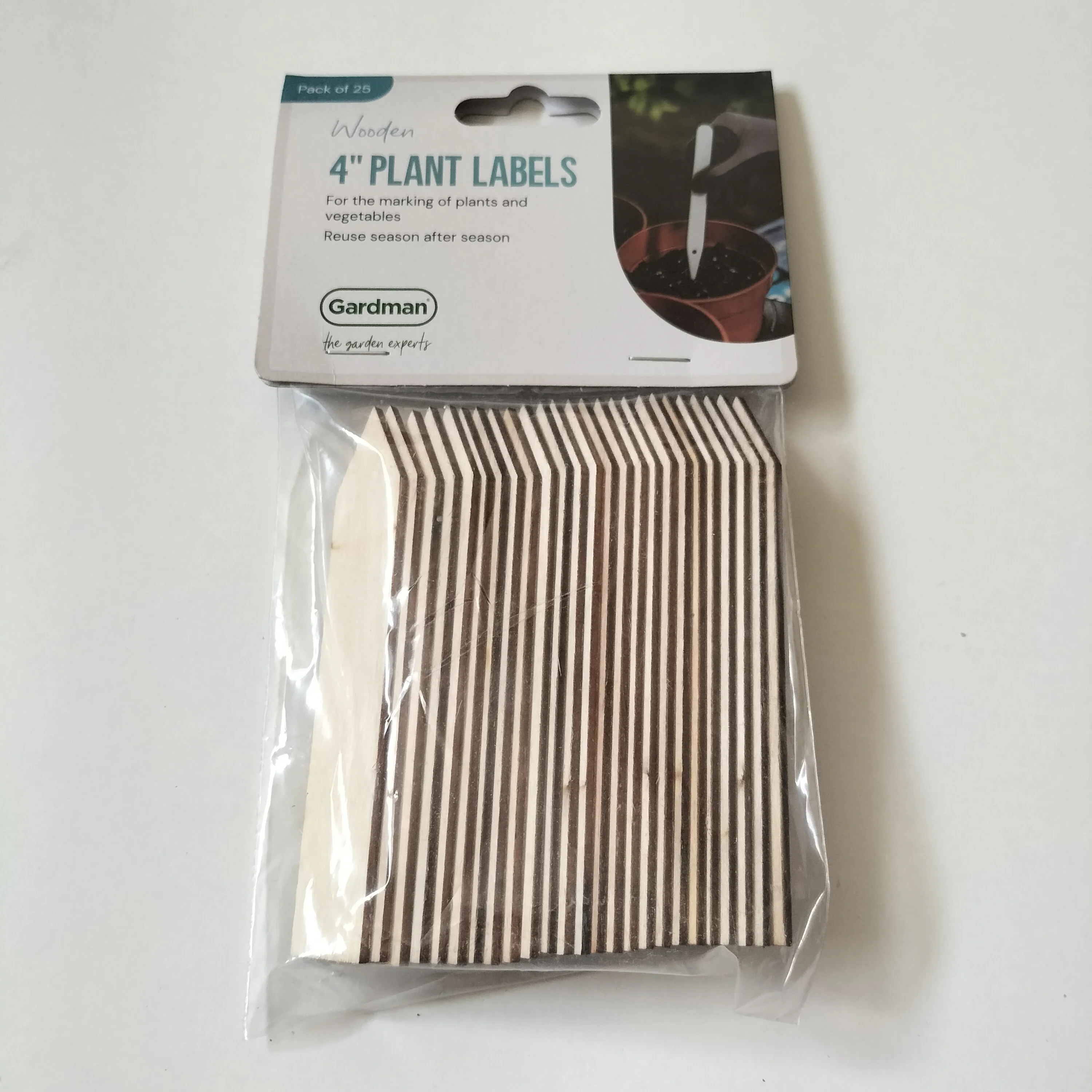 Wooden Plant Labels - 25 Pack - Image 3