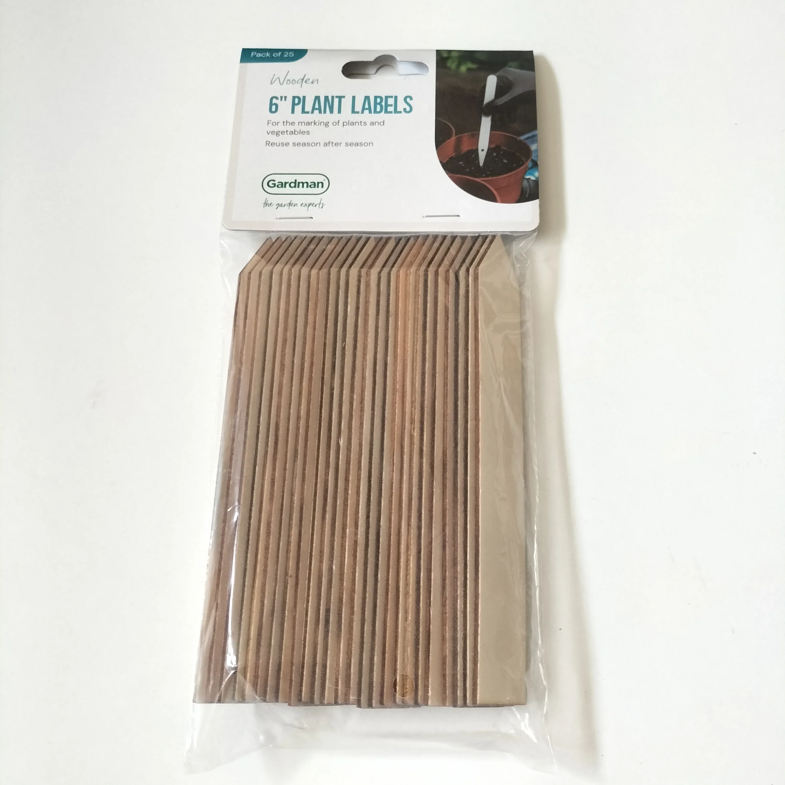 Wooden Plant Labels - 25 Pack - Image 4